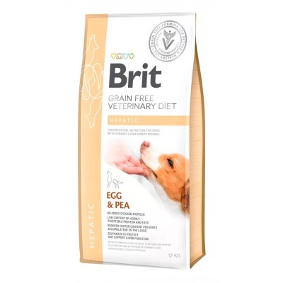 Brit Veterinary Diet Dog Hepatic Grain-Free Egg & Pea