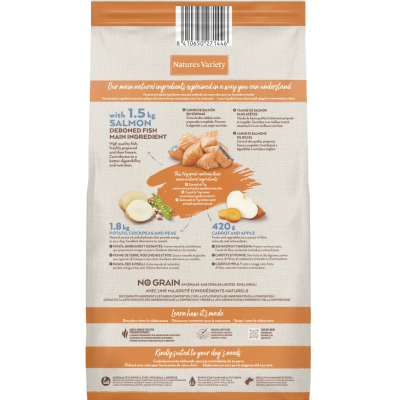 Nature's Variety Original No Grain Mini com Salmão