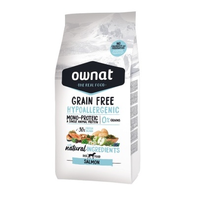 Ownat Grain Free Hypoallergenic Salmão