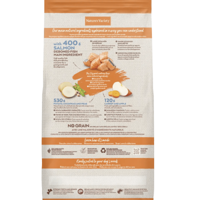 Nature's Variety Original No Grain Puppy/Junior com Salmão