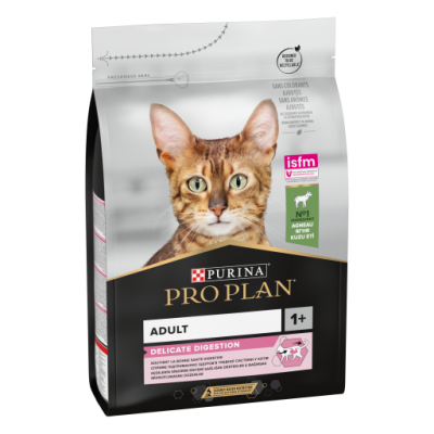 Purina Pro Plan Adult Cat Delicate Digestion Adult Rico em Borrego
