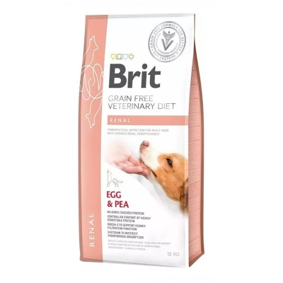 Brit Veterinary Diet Dog Renal Grain-Free Egg & Pea