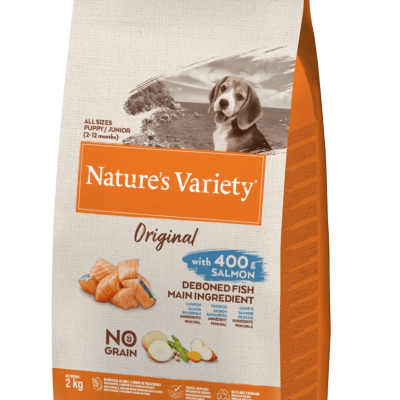 Nature's Variety Original No Grain Puppy/Junior com Salmão