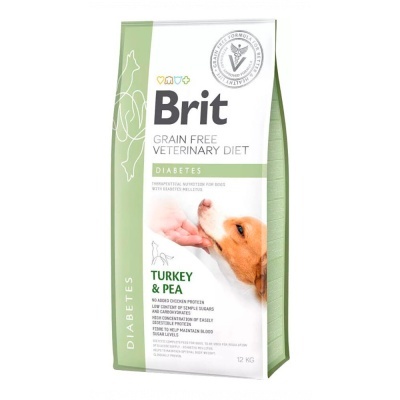 Brit Veterinary Diet Dog Diabetes Grain-Free Turkey & Pea