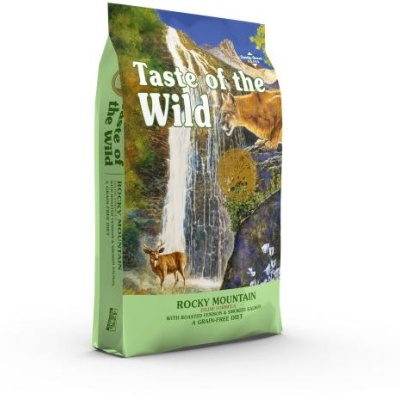 Taste of the Wild Rocky Mountain com Veado Assado e Salmão Defumado para Gatos