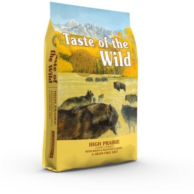 Taste of the Wild High Prairie com Bisonte e Veado Assado para Cães
