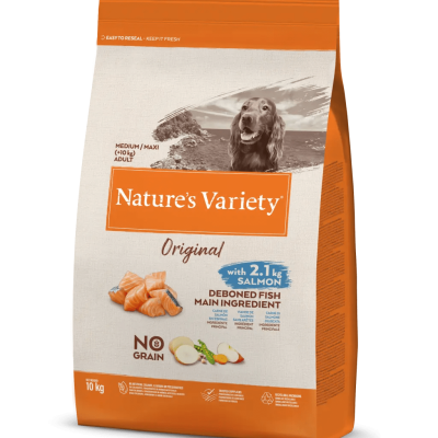 Nature's Variety Original No Grain Medium/Maxi com Salmão