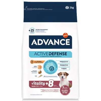 Advance Mini Senior +8 com Frango & Arroz