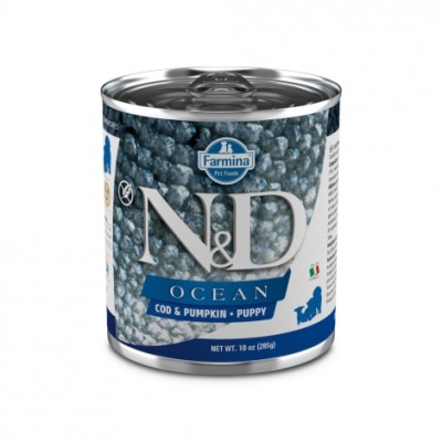 Farmina N&D Ocean Puppy - Bacalhau e abóbora