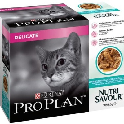 Purina Pro Plan Nutrisavour delicate Saqueta Peixe Ocaeno