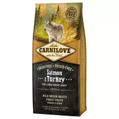 Carnilove Large Adult - Salmão & Peru Grain-Free