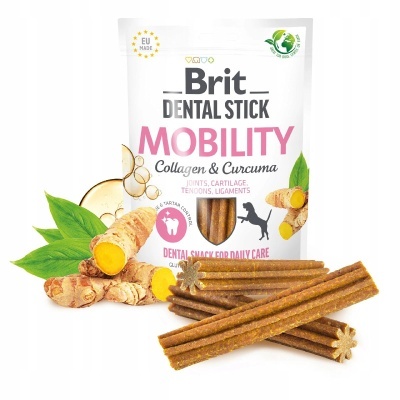 Brit Care Dental Stick Mobility with Collagen & Curcuma