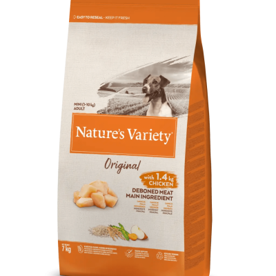 Nature's Variety Original Mini com Frango e Cereais Integrais