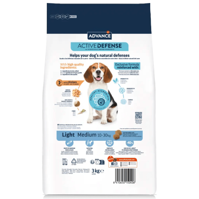 Advance Medium Light Frango e Arroz