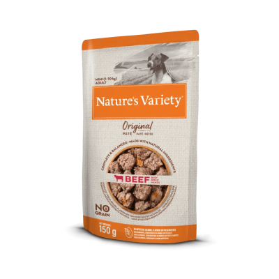 Nature's Variety Comida Húmida Original No Grain Mini com Vaca