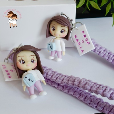 Porta-chaves Professora