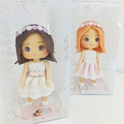 Topo de bolo batizado/comunhão personalizado