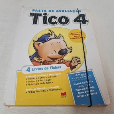Tico 4.º Ano Pasta de avaliação