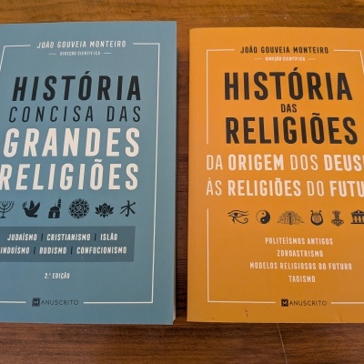 PACK João Gouveia Monteiro - História Concisa das Grandes Religiões + História das Religiões