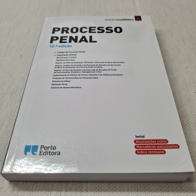 Processo Penal - Edição Académica 10.ª edição