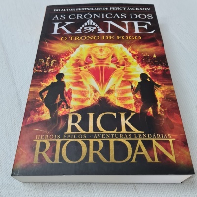 Rick Riordan -  O Trono de Fogo (As Crónicas dos Kane - Volume 2)