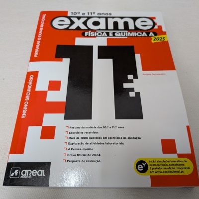 Preparar o Exame Nacional 2025 - Física e Química a - 10.º/11.º Anos