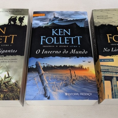Ken Follett - Pack | Trilogia O Século - A Queda dos Gigantes + O Inverno do Mundo + No Limiar da Eternidade (defeito na capa)