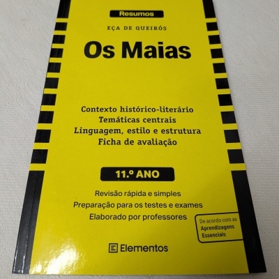 Resumos - Os Maias, de Eça de Queirós - 11.º ano