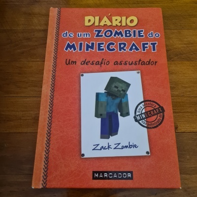 Herobrine Books -  Diário de Um Zombie Minecraft (Um desafio assustador)