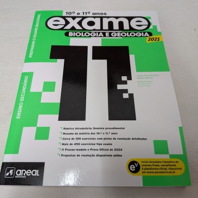 Preparar o Exame Nacional 2025 - Biologia e Geologia 11 - 11.º Ano