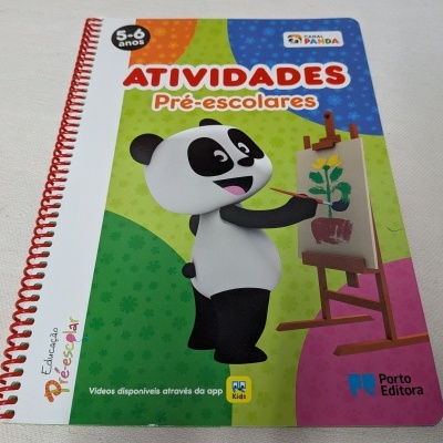 Atividades Pré-escolares Panda - 5-6 anos