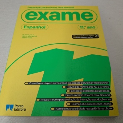 Preparação para o Exame Final Nacional 2023 - Espanhol - Iniciação - 11.º Ano