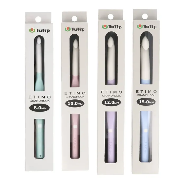 Etimo jumbo agulha de crochet 8.00