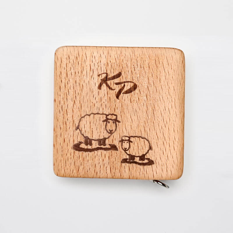 Fita métrica quadrada