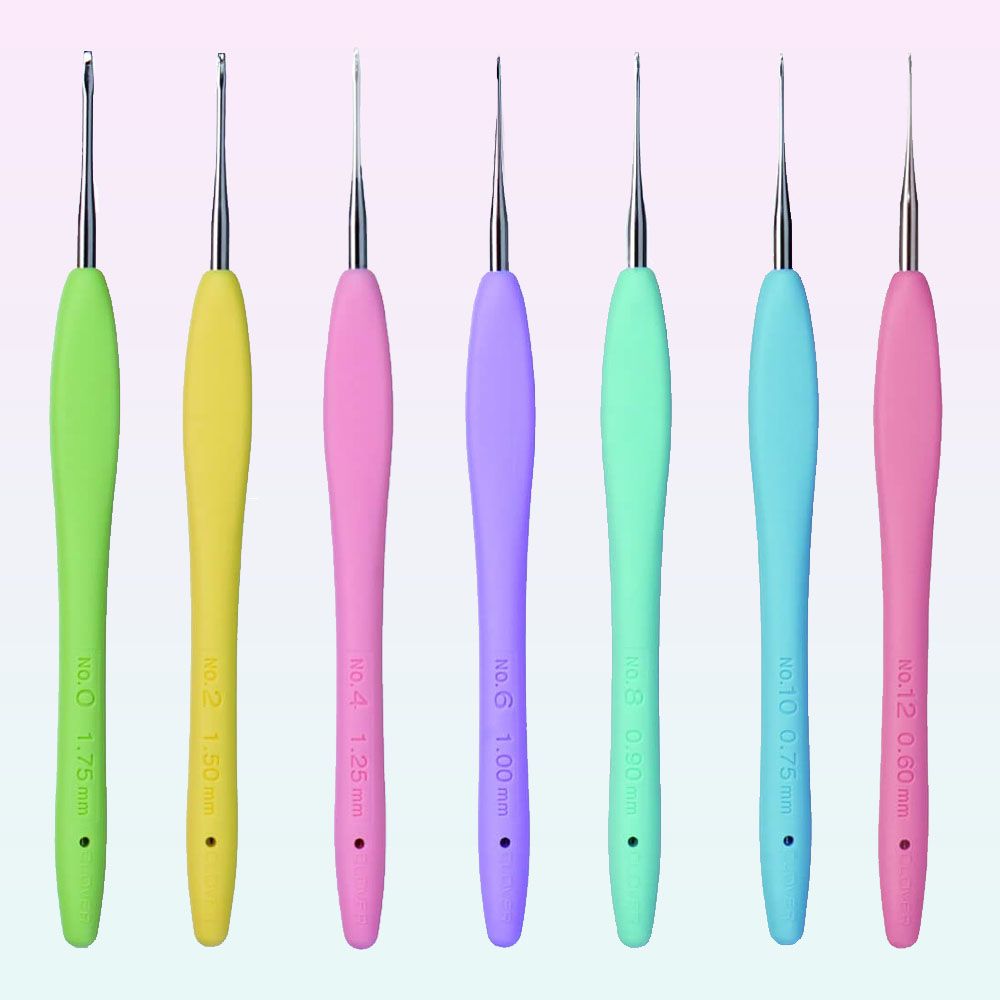 Clover amour agulha de crochet 0.75