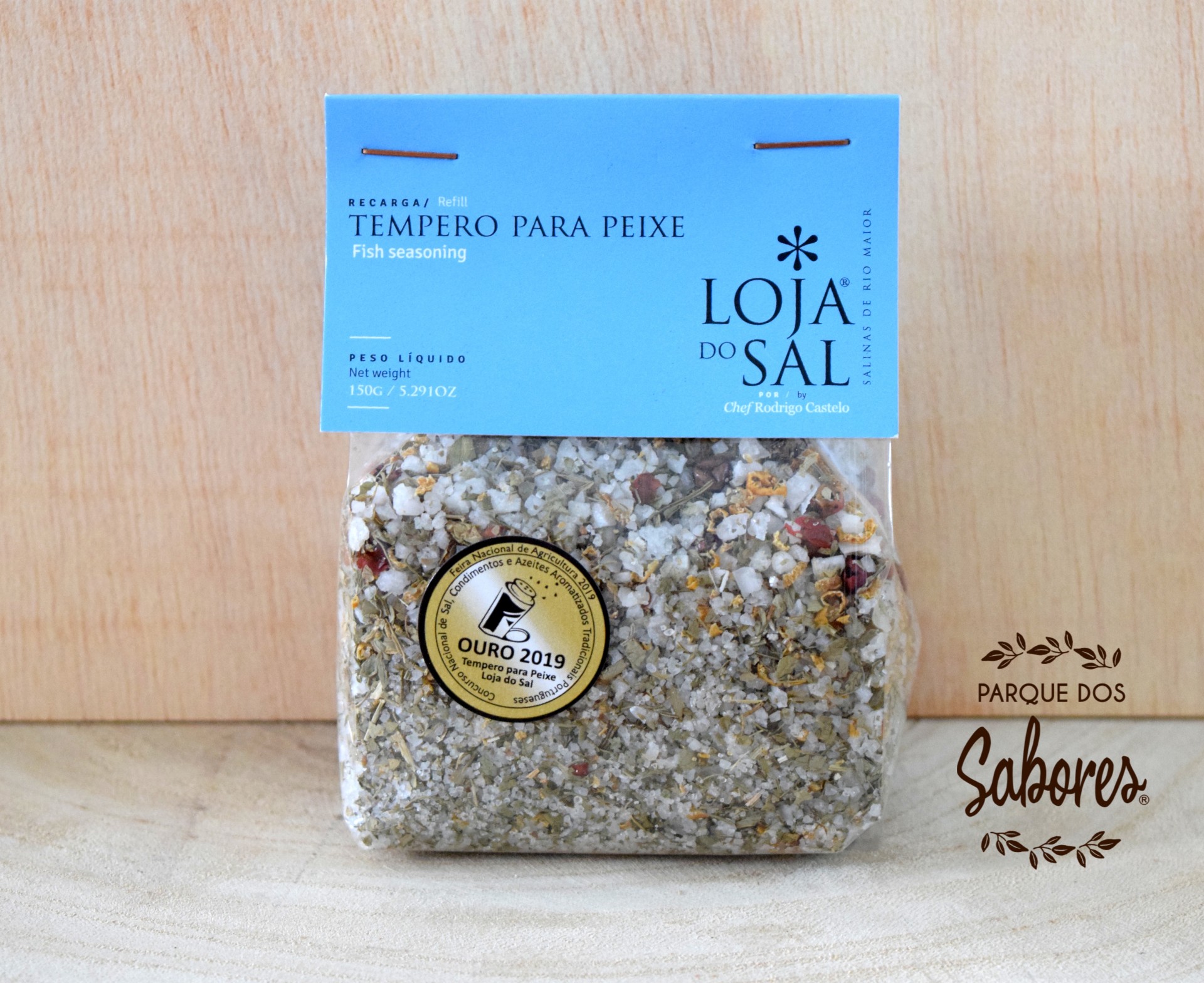 Tempero para Peixe 150gr - Recarga
