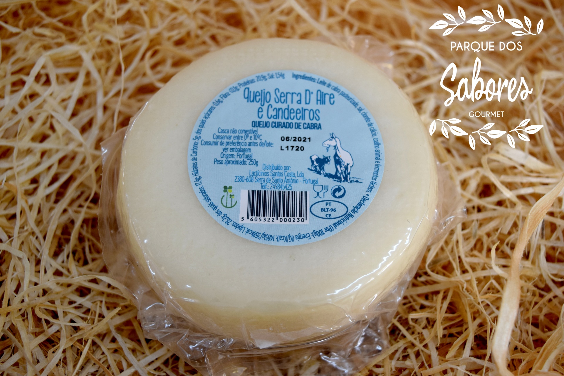 Queijo Cabra Serra D'Aire 200gr