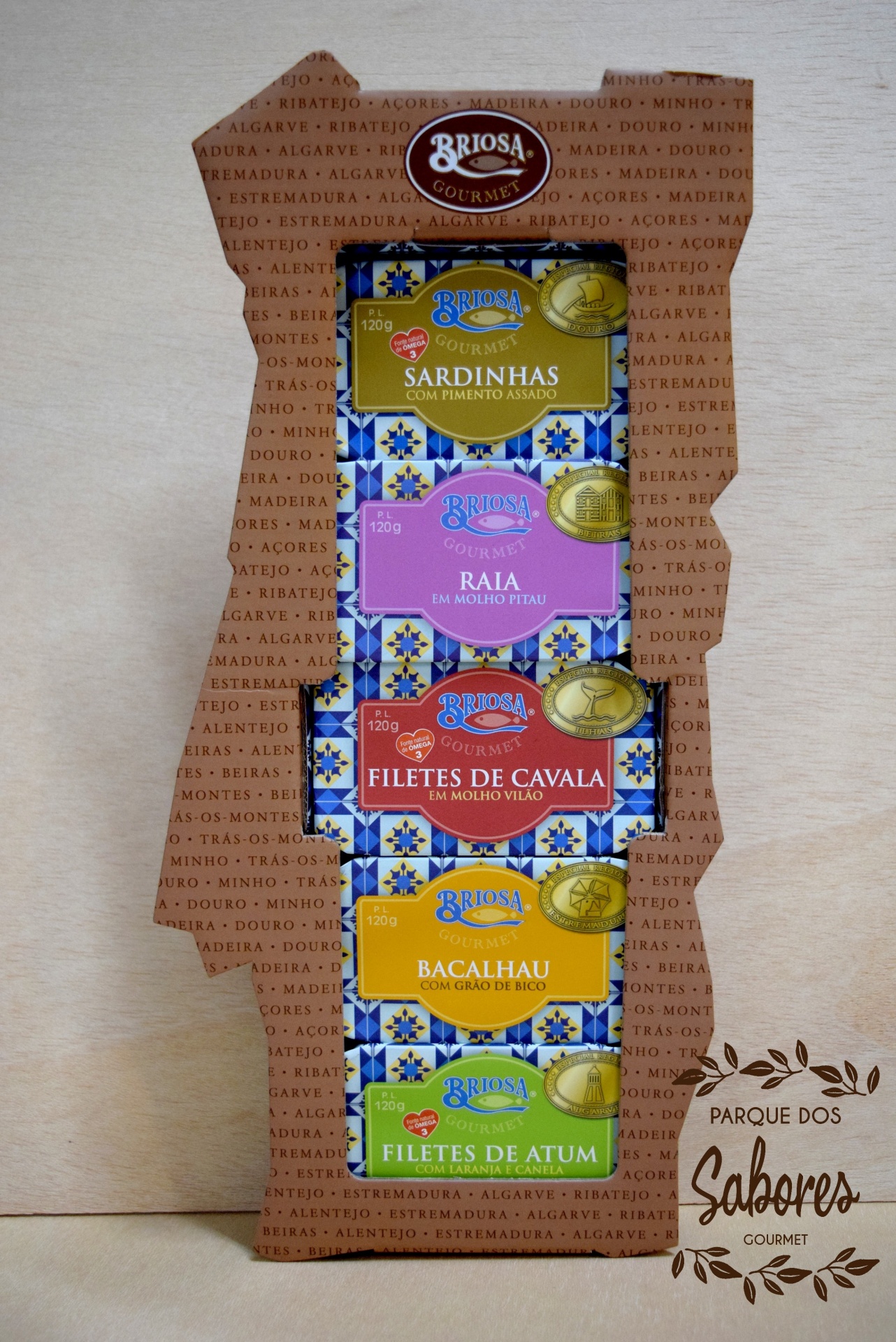 Briosa Regiões - Box Gourmet