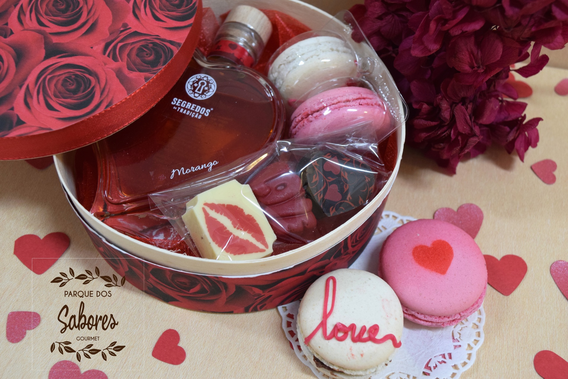 Caixa "Kiss & Love"