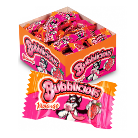 Pastilhas Bubblicious Morango