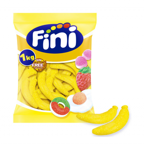 Gomas Fini Bananas C/1KG