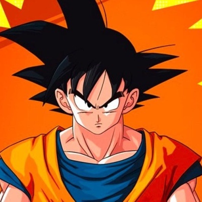 Personagem animado com colete laranja e fundo colorido