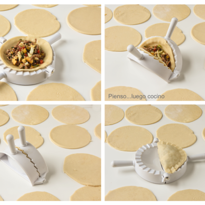 Molde Fazer Empanadas / Filhoses Grande 16 cm Plast. -