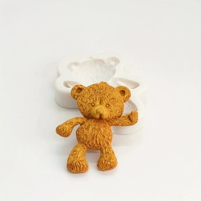 Molde Silicone (Urso) und.