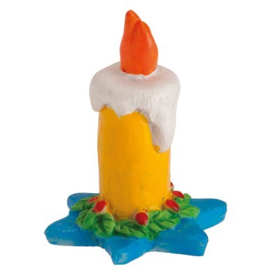 FIGURAS Natal  3D VELAS 3 CM -  12 unidades