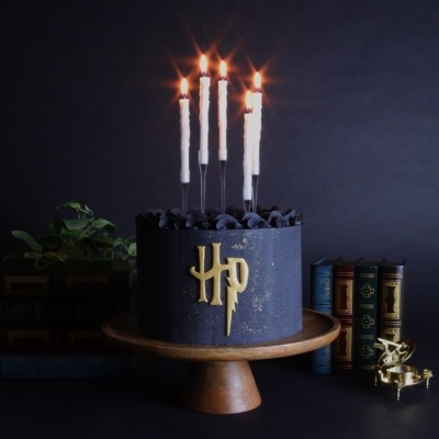 Conj. 5 velas flutuantes Harry Potter