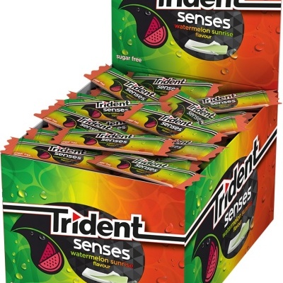 Trident Senses Sabor Melancia c/ 100 Uni.