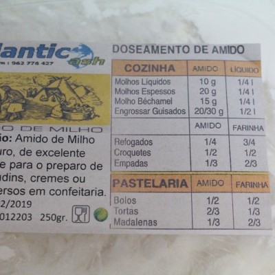 Doseamento de Amido | 250g