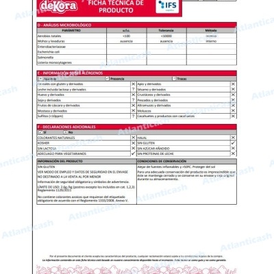 Spray Alimentar Cor Azul Efeito Neutro 100ml