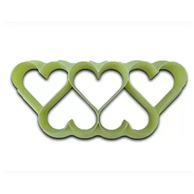 Cortador Brownie Corações 6x6 Cm - BlueStar